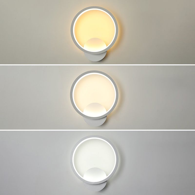 Modern Minimalist Style Linear Wall Sconce Lights Metal Wall Mounted Lamps