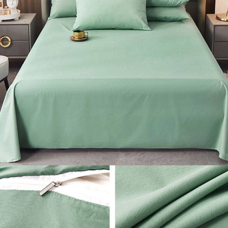 Cotton Bed Sheet Set Modern Elegant Fitted Sheet for Bedroom