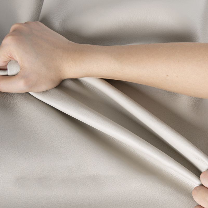 Modern Genuine Leather Sectional Sofa, Pillow Top Arm Sectional Sofa