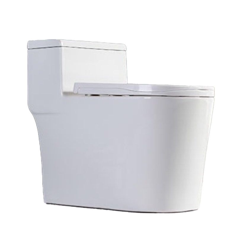 Traditional 1-Piece Toilet Bowl Floor Mounted White Urine Toilet for Bathroom