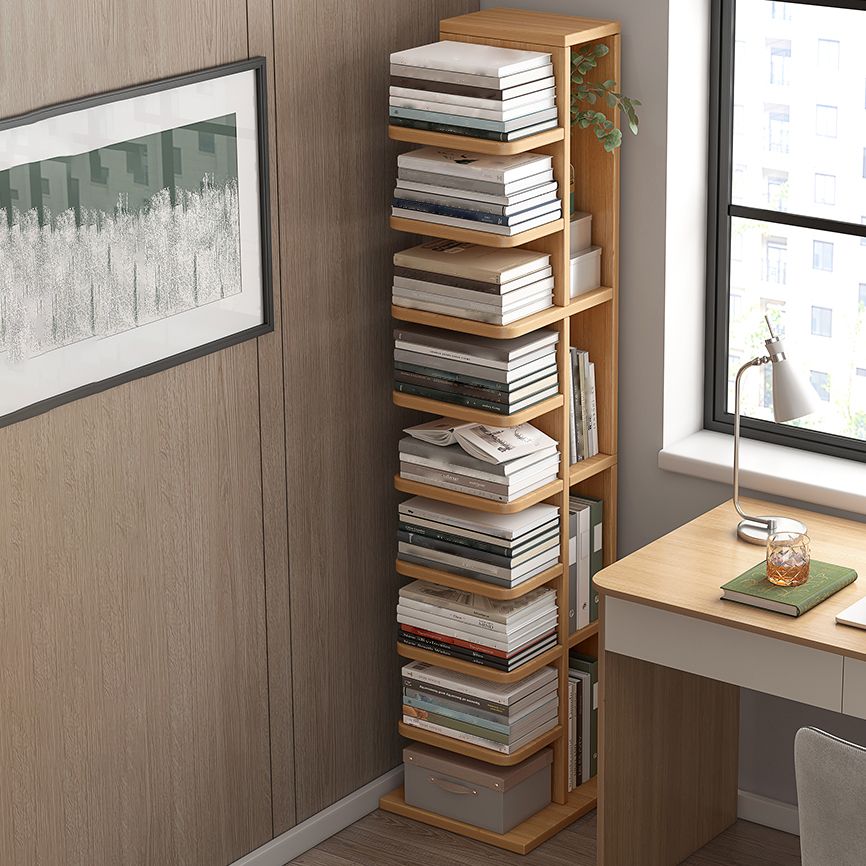 13.78"W Bookshelf Contemporary Style Bookcase for Home and Office