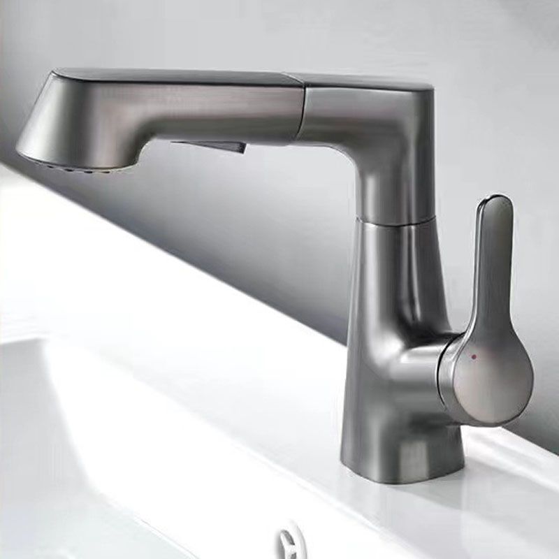 Contemporary Style Faucets Centerset Lever Handles Faucets for Bathroom