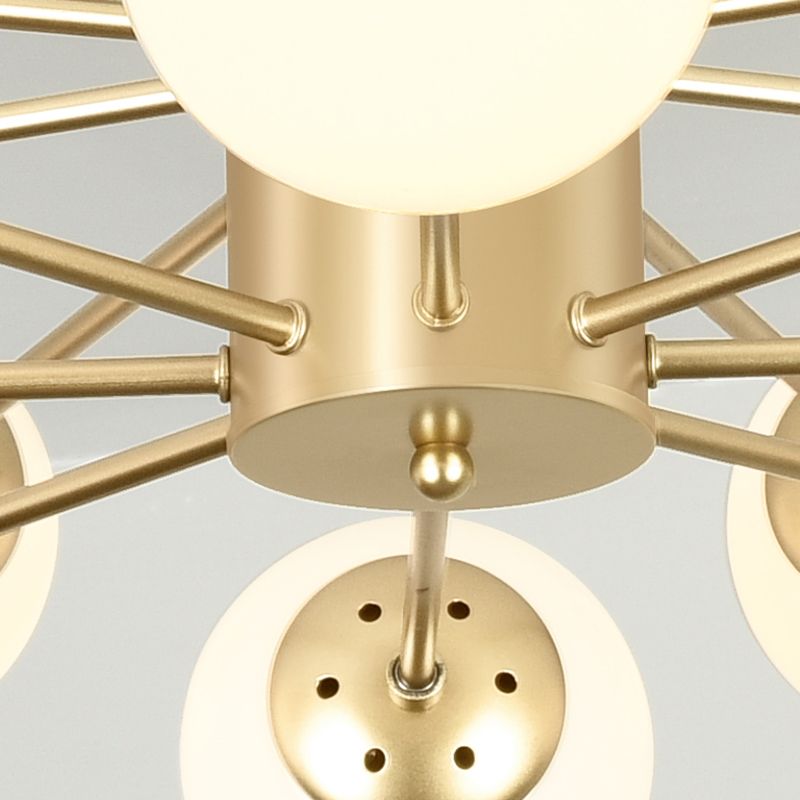 Moderne stijl ophanging hanglamp woonkamer hangend licht met glazen schaduw