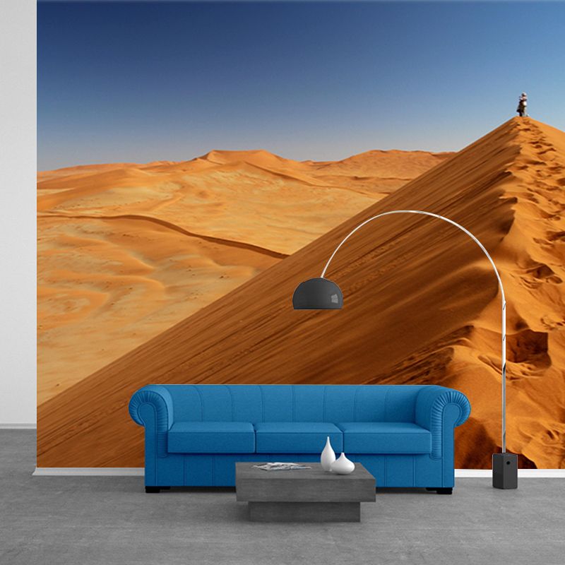 Sitting Room Wall Mural Wallpaper Modern Desert Mildew Resistant Wall Decor