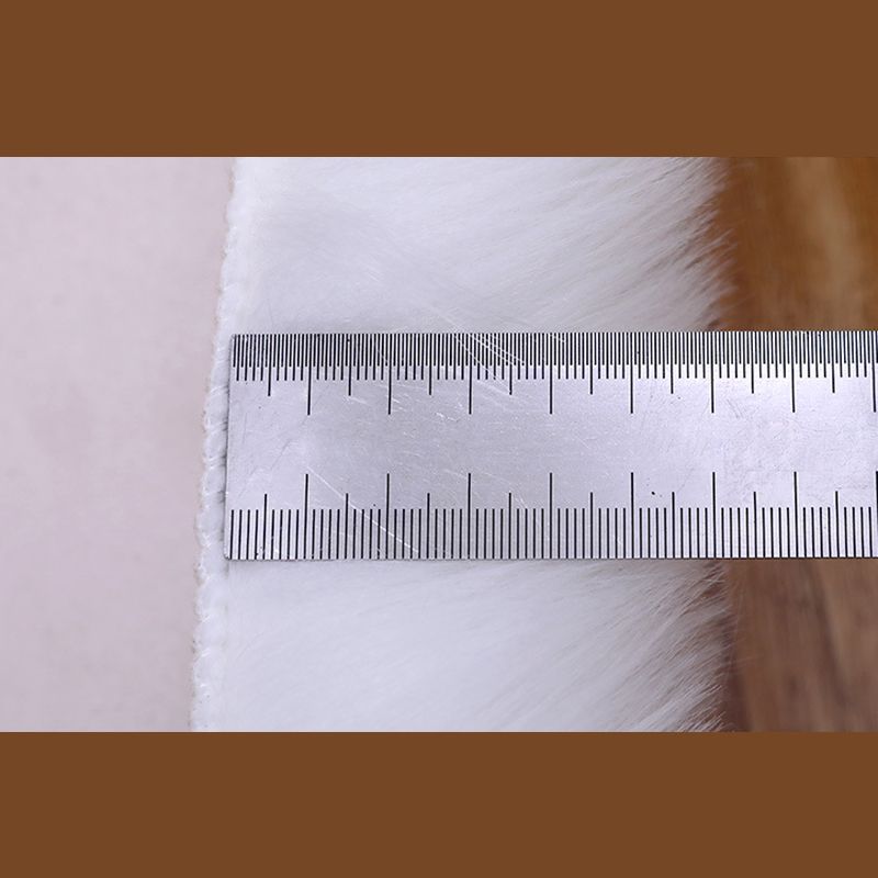 Simplicity Living Room Area Rug Modern Carpet Polyester Shag Rug with Non-Slip Backing