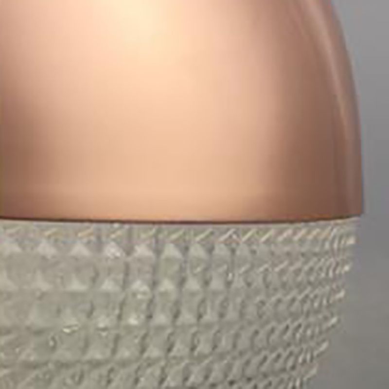 1 Light Sphere Hanging Ceiling Light Modern Style Glass Hanging Lamp Kit