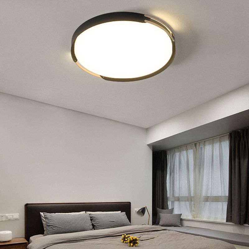Plafonniers modernes ronds de bâti de lumière de LED pour la chambre à coucher de salon