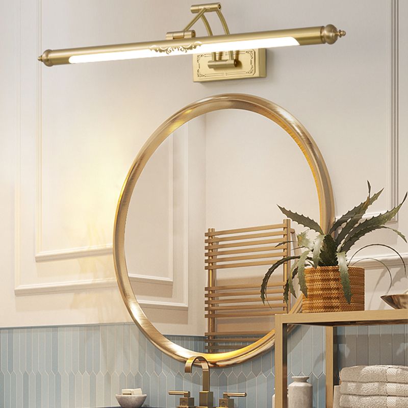 Household Minimalist Creative Wall Light Fixture with Acrylic Shade for Bathroom