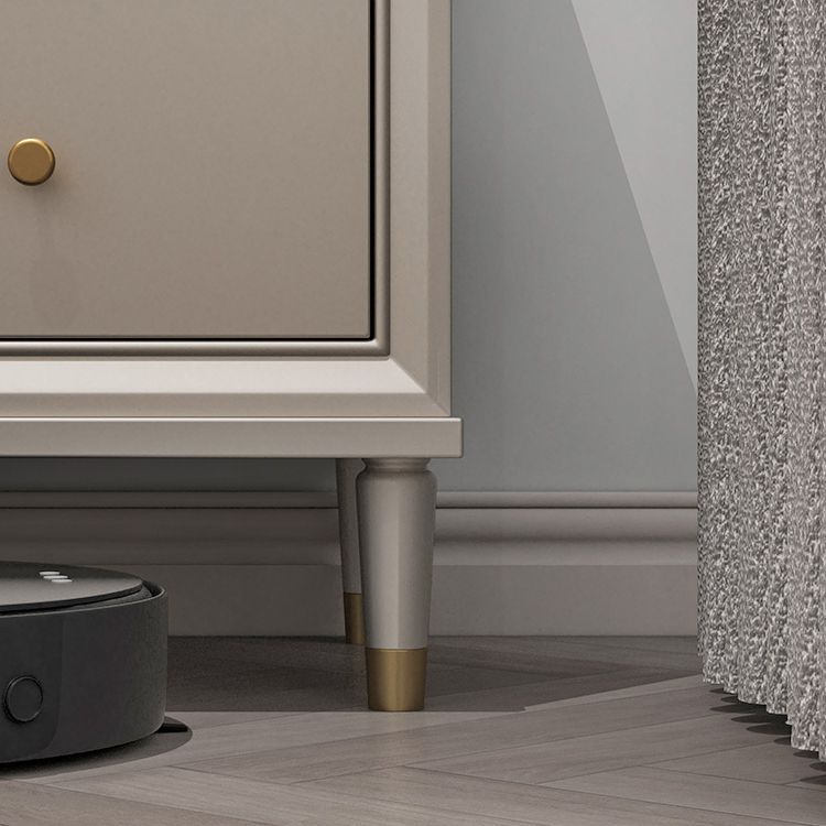 Modernism Accent Table Nightstand Storage Drawer Bed Nightstand with 8/9 Drawers for Home