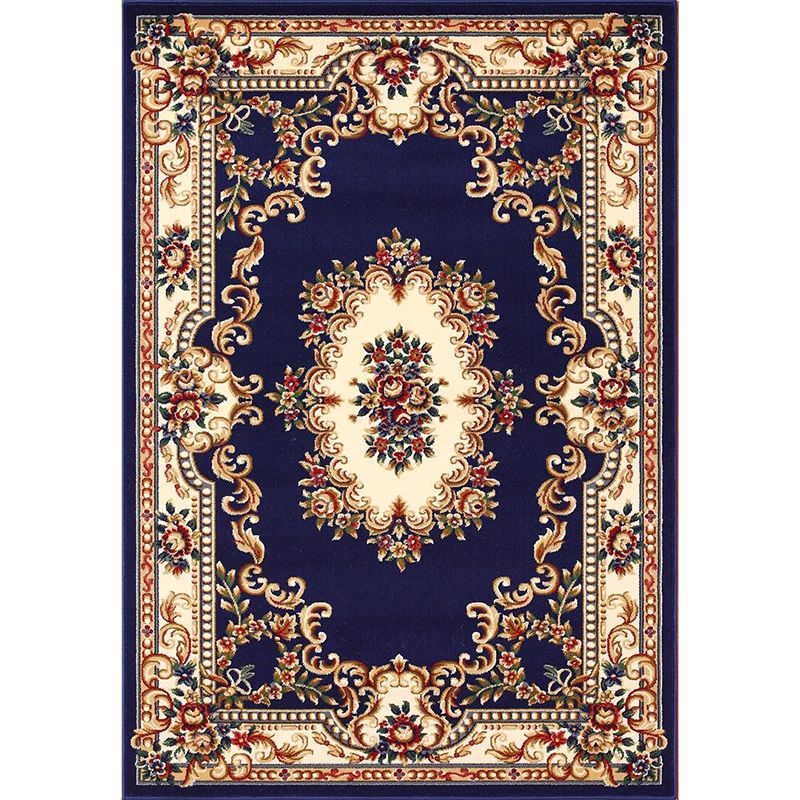 Vintage bloem bedrukt tapijten Polyester Area Tapijt niet-slip achterste binnen tapijt voor volwassenen slaapkamer