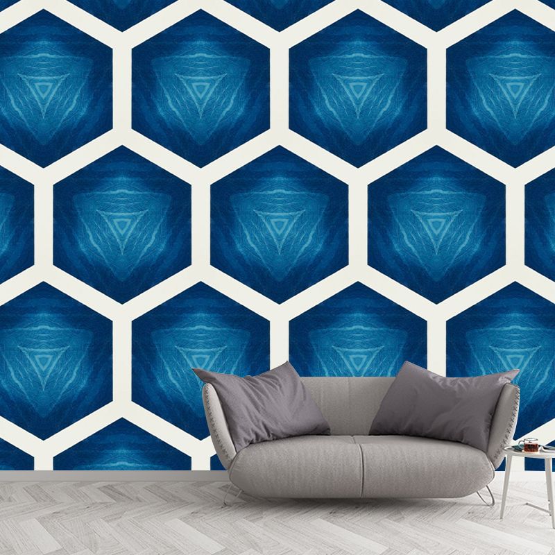 Geometric Shapes Illustration Wall Mural for Bedroom Living Room Decoration