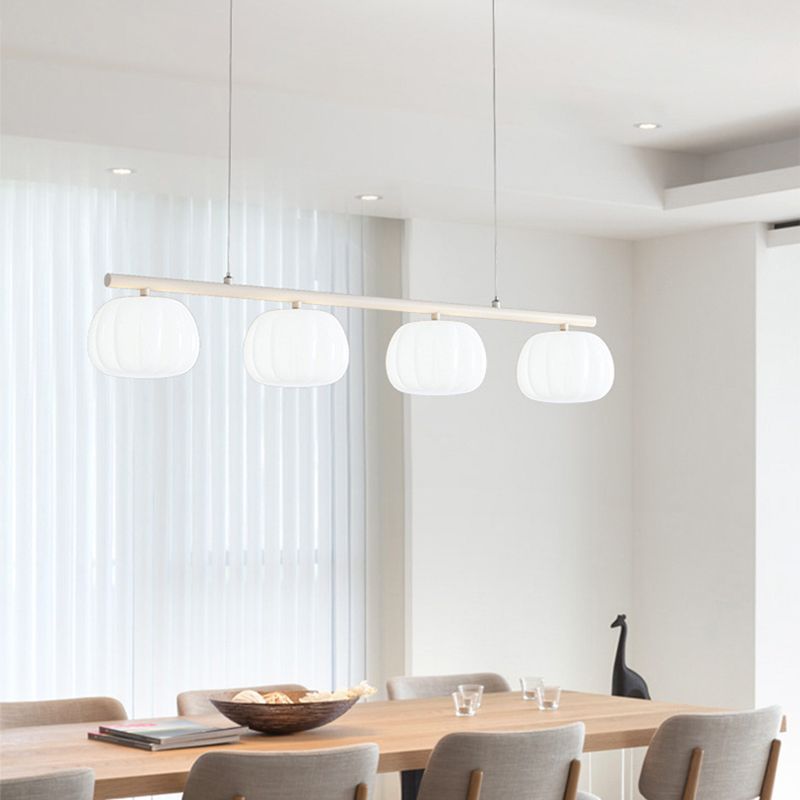 Simple Shape Hanging Lamp Modern Island Chandelier Lights for Dining Room