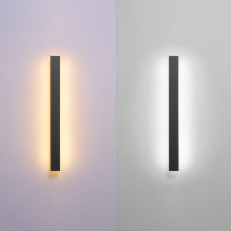 Accesorios de iluminación de pared lineal de estilo moderno 1 Light Light Light Fixture para sala de estar