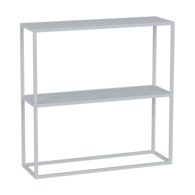 Modern Console Accent Table Antique Finish Rectangle Console Sofa Table in Metal