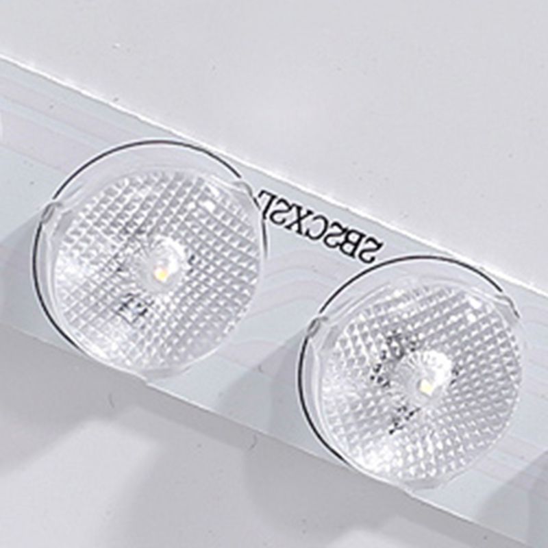 Round Shape LED Ceiling Lamp Macaroon Modern Style Iron 1 Light Flush Mount for Bedroom