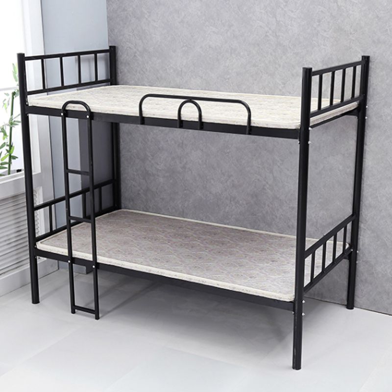 Contemporary Metal with Headboard Rectangular Slat with Metal Legs Slat Bed