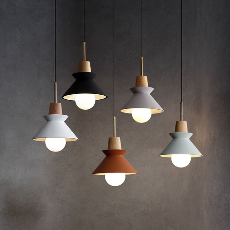 Apparecchio di illuminazione a sospensione in legno minimalista moderno a sospensione