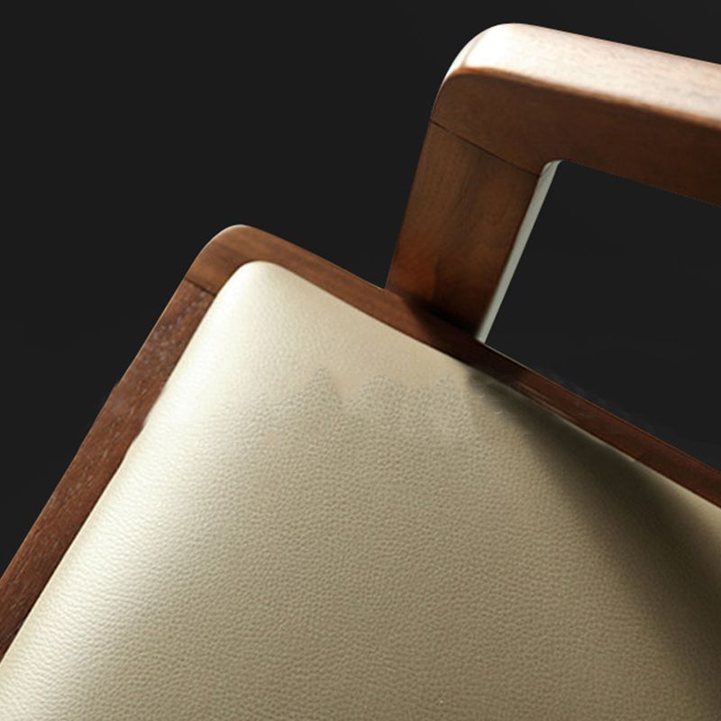 Dining Room Side Chairs Modern Solid Wood Arm Chair for Kitchen
