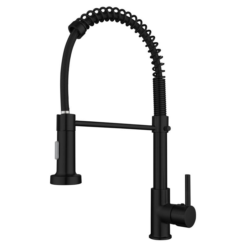 Modern Farmhouse Kitchen Faucet Pull down Single Handle 304 Stainless Steel Faucet