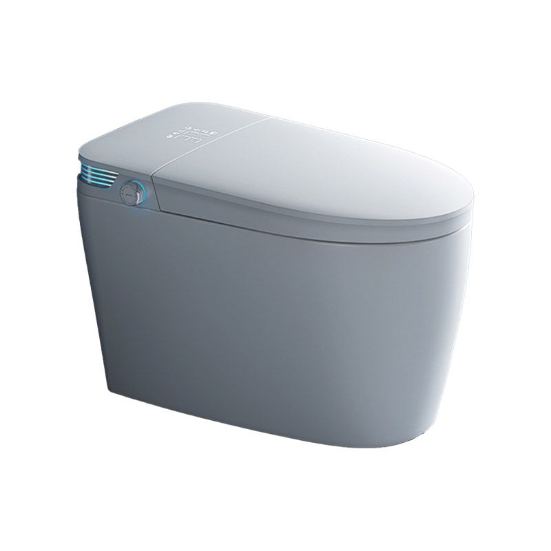 Modern One-Piece Toilet Bowl Floor Mounted Urine Toilet with Slow Close Seat for Washroom