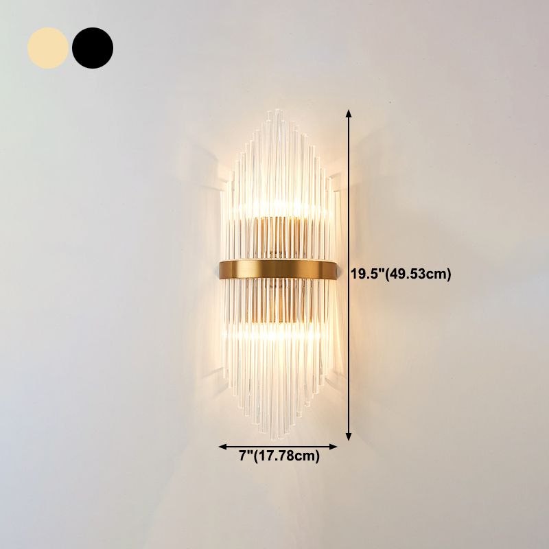 Luz de pared contemporánea Luz de apliques de pared creativa para sala de estar