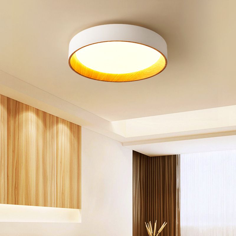 Round Flush Mount Light 1 Light Acrylic Modern Simplicity Flush Mount Spotlight for Bedroom