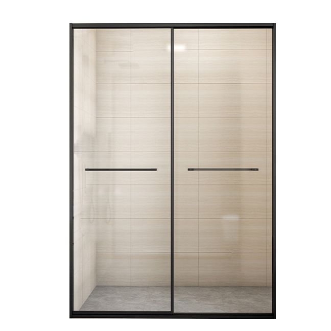 Bypass Shower Bath Door Full Frame Tempered Glass Shower Door