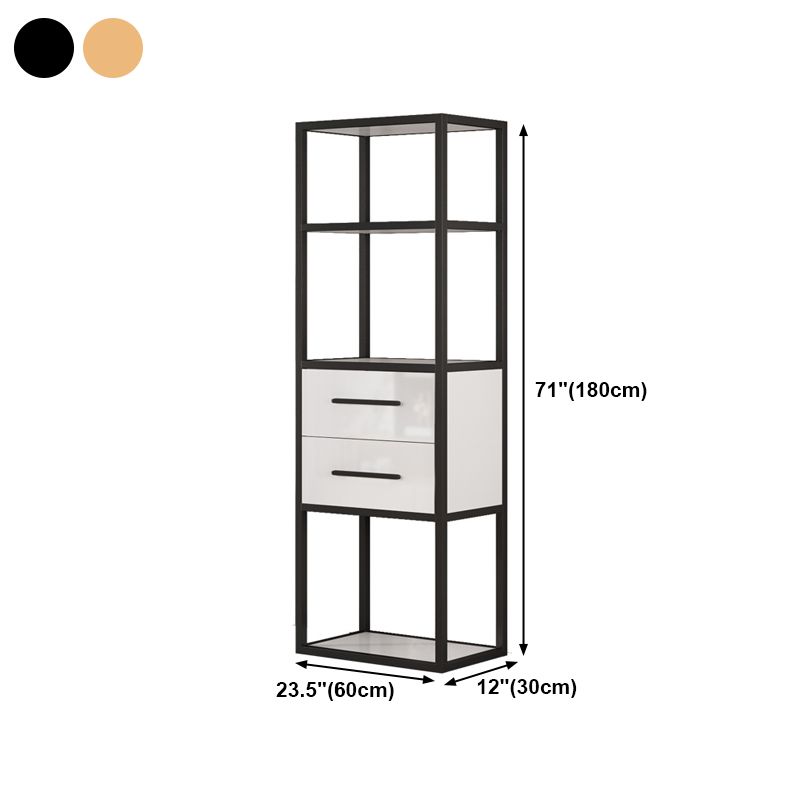 Modern Style Open Bookshelf Etagere Shelf Bookcase for Home Office