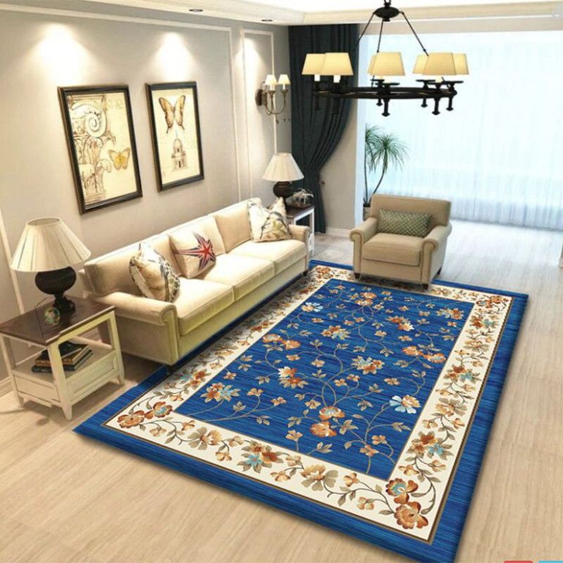 Alfombra retro de alfombra retro alfombra de respaldo sin deslizamiento para la decoración del hogar