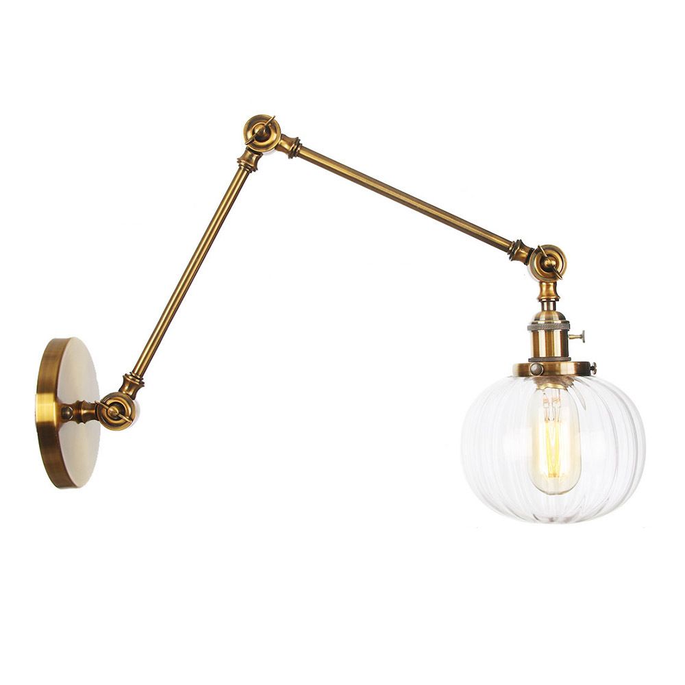 Stile industriale SCONCE MOLTO 1 BUB GLUB MOLTO MONTRO A MONTRIO PER CAMERA PER CAMERA