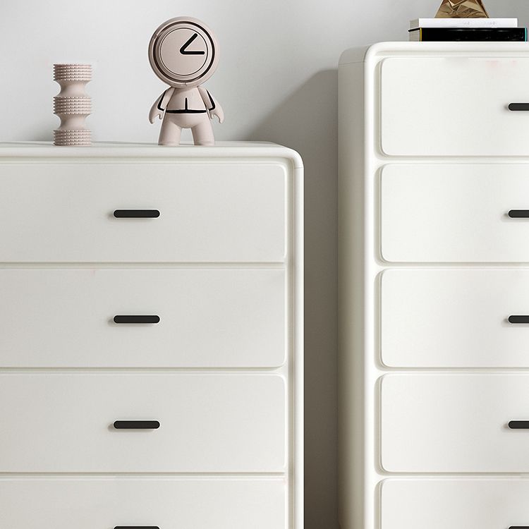 Contemporary Rectangle Accent Chest Wood Soft Close Drawers Storage Cabinet