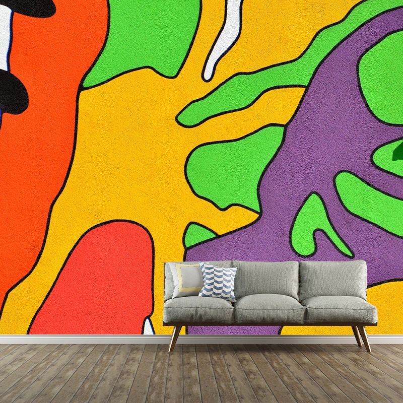 Mural Wallpaper Abstract Illustration Environment Friendly Bedroom Wall Mural