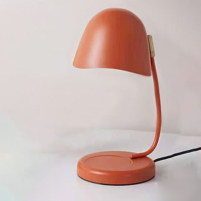 Modern Simple Table Lamp Colorful Egg Shape Table Light for Bedroom (Candle Not Included)