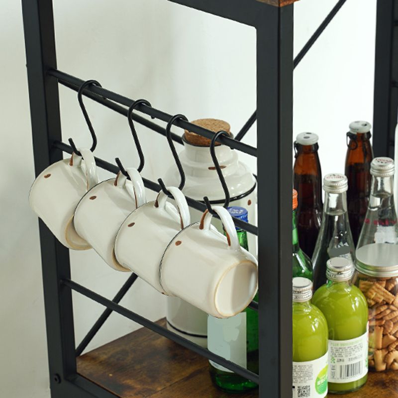 Mid Century Modern Bookcase Shelves Included for Home Office