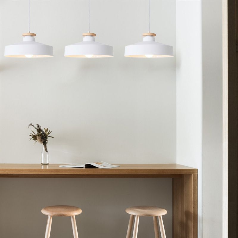 Couvre-pote Shape Hanging Lighting Modern Style Metal 1 Light Hanging Lamping for Dining Room