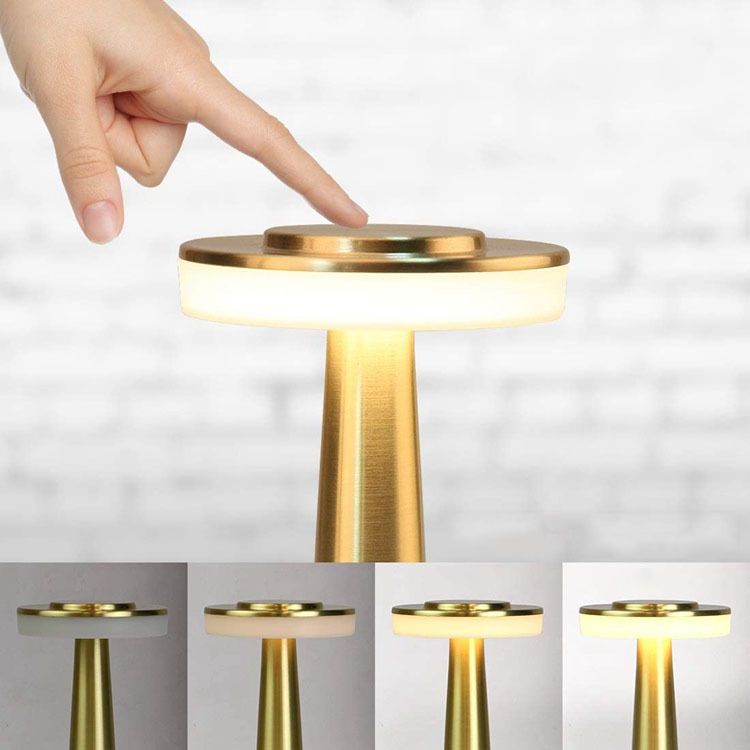 Modern Touching Switch LED Table Lamp Metal 1 Light Table Light for Restaurant Bar