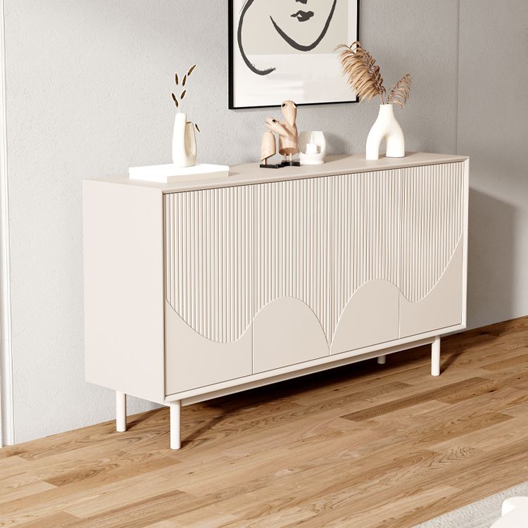 Modern and Contemporary Sideboard Wood Dining Buffet with Cabinets