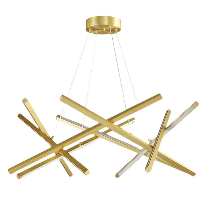 Accesorio de lámpara de lámpara de lámpara múltiple simple Luz colgante de lámparas LED para dormitorio