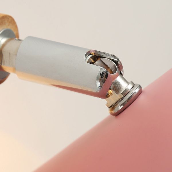 Nordic Macarons Style Dome Sconce Wall Light 1 Light Wall Sconce with Wood