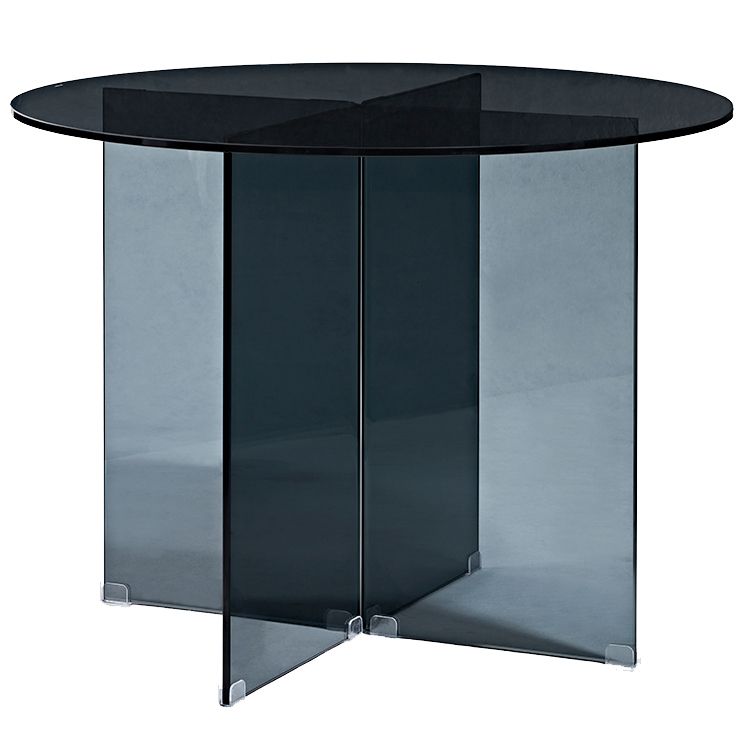 Modern Style Dinner Room Table Glass Dining Table for Home Use