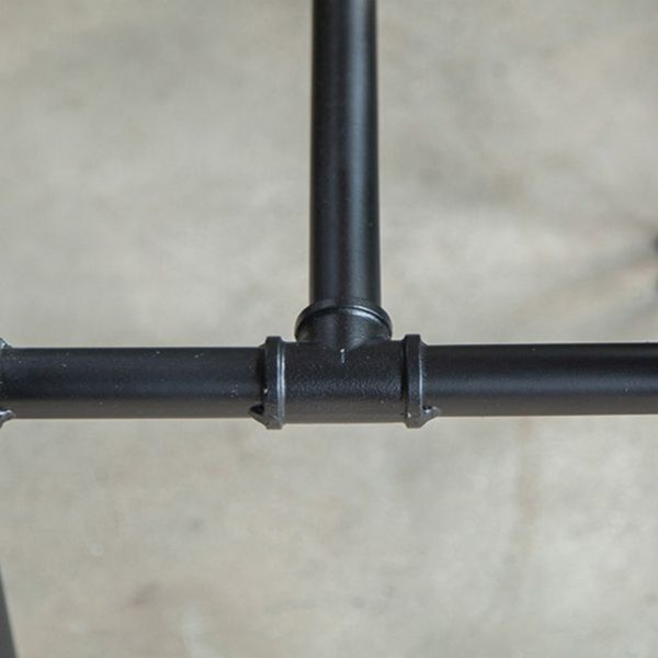 1/9 Pieces Table and Stool Set Solid Wood Counter Height Pub Set