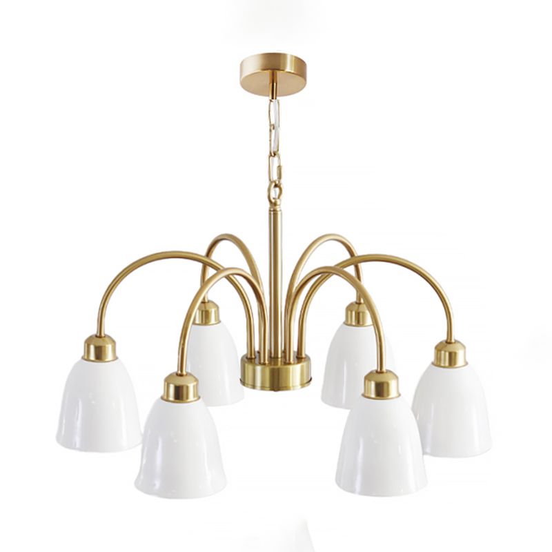 Cerámica Contemporáneos de lámparas colgantes Sputnik Luz de techo para dormitorio