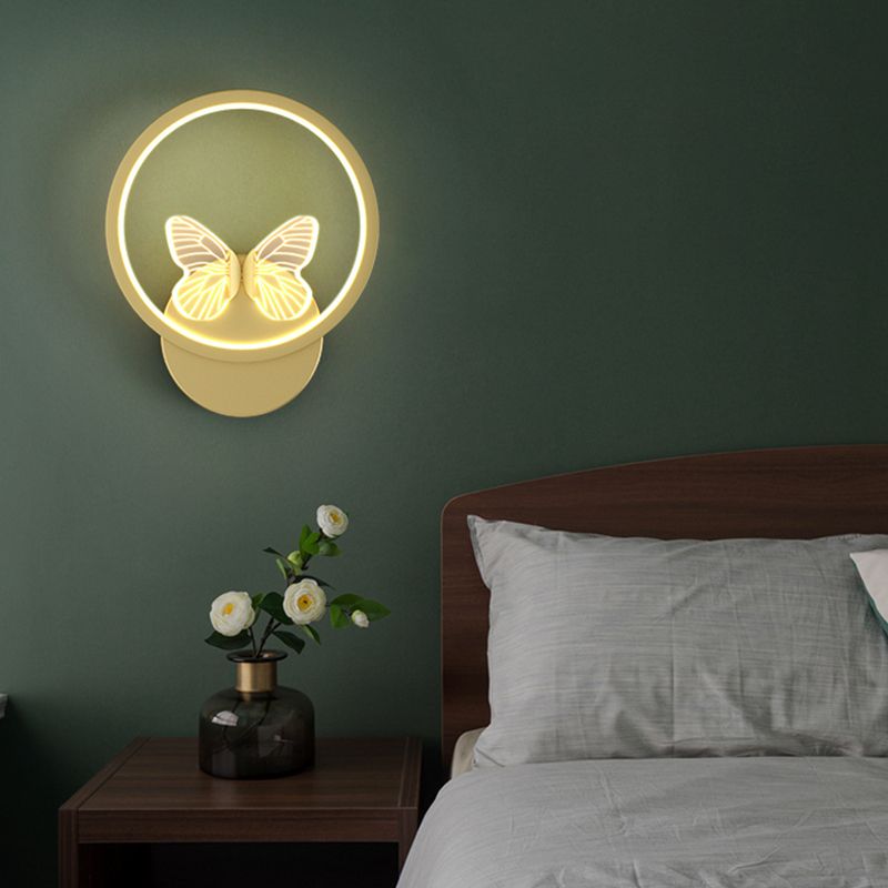 Metallgeometrische Form Wandmontage Beleuchtung moderner Stil 3-Lights Wandmontageleuchte