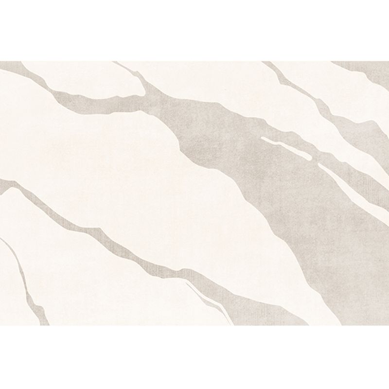 Apricot Tone Nordic Area Carpet Polyester Abstract Print Indoor Rug Easy Care Carpet for Living Room