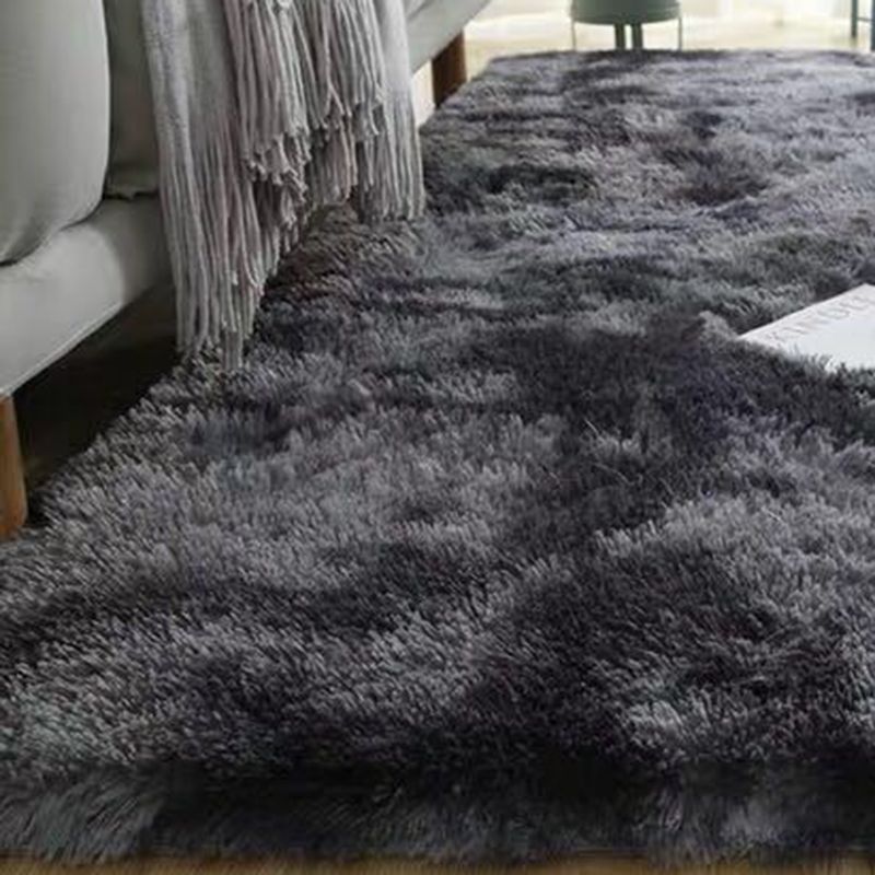 Simplicity Tie dye Shag Carpet Polyester Indoor Rug Non-Slip Backing Area Carpet for Home Decoration