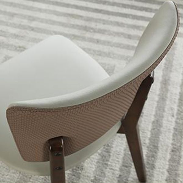 Minimalist 1/4/5/7 Pieces Furniture Stone Rectangle Dining Chairs Set in Gray