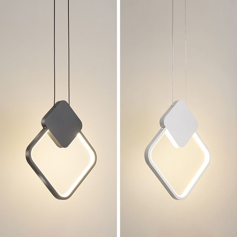 Geometrische Anhängerbeleuchtung moderne Anhängerbeleuchtung mit Acrylschatten