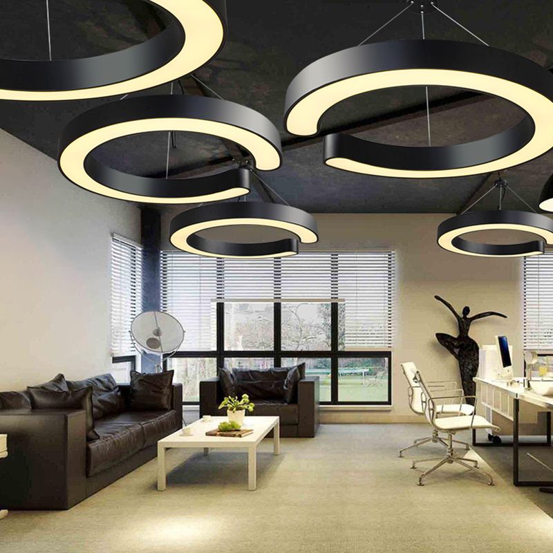 Éclairage de pendentif de bureau LED