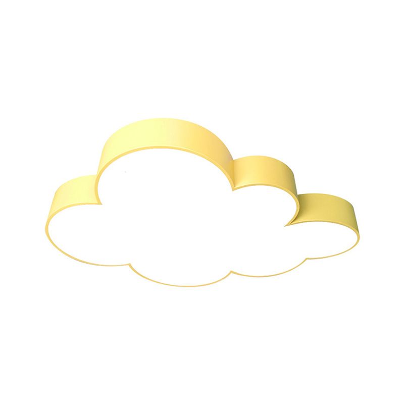 Acrylic Cloud Ceiling Flush Mount Modern Flush Mount Ceiling Light for Classroom Kid Bedroom