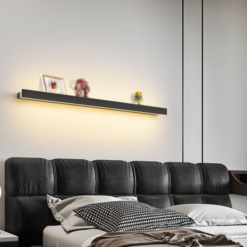 Rectangle Shaped Wall Sconce Modern Metal Acrylic LED Indoor Wall Mount Light (Without Decorations)